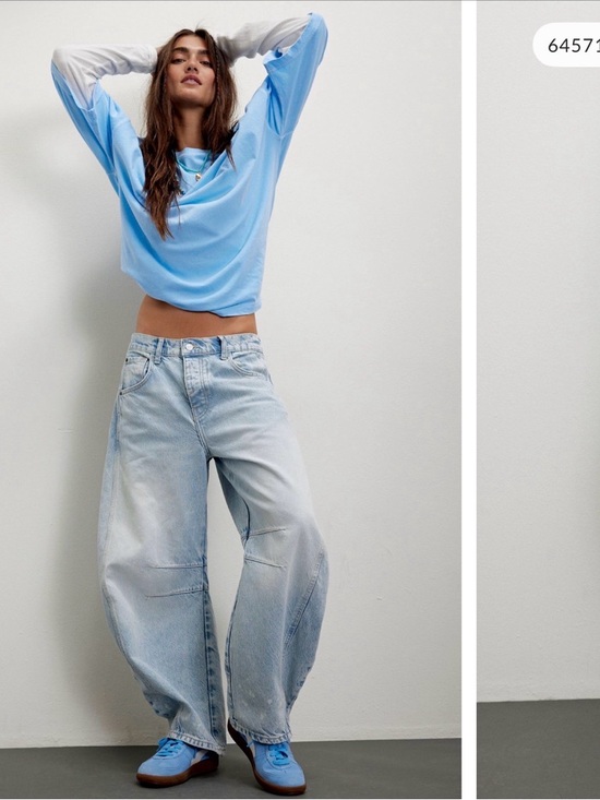 Free People Denim - Free People Good Luck Barrel Jeans